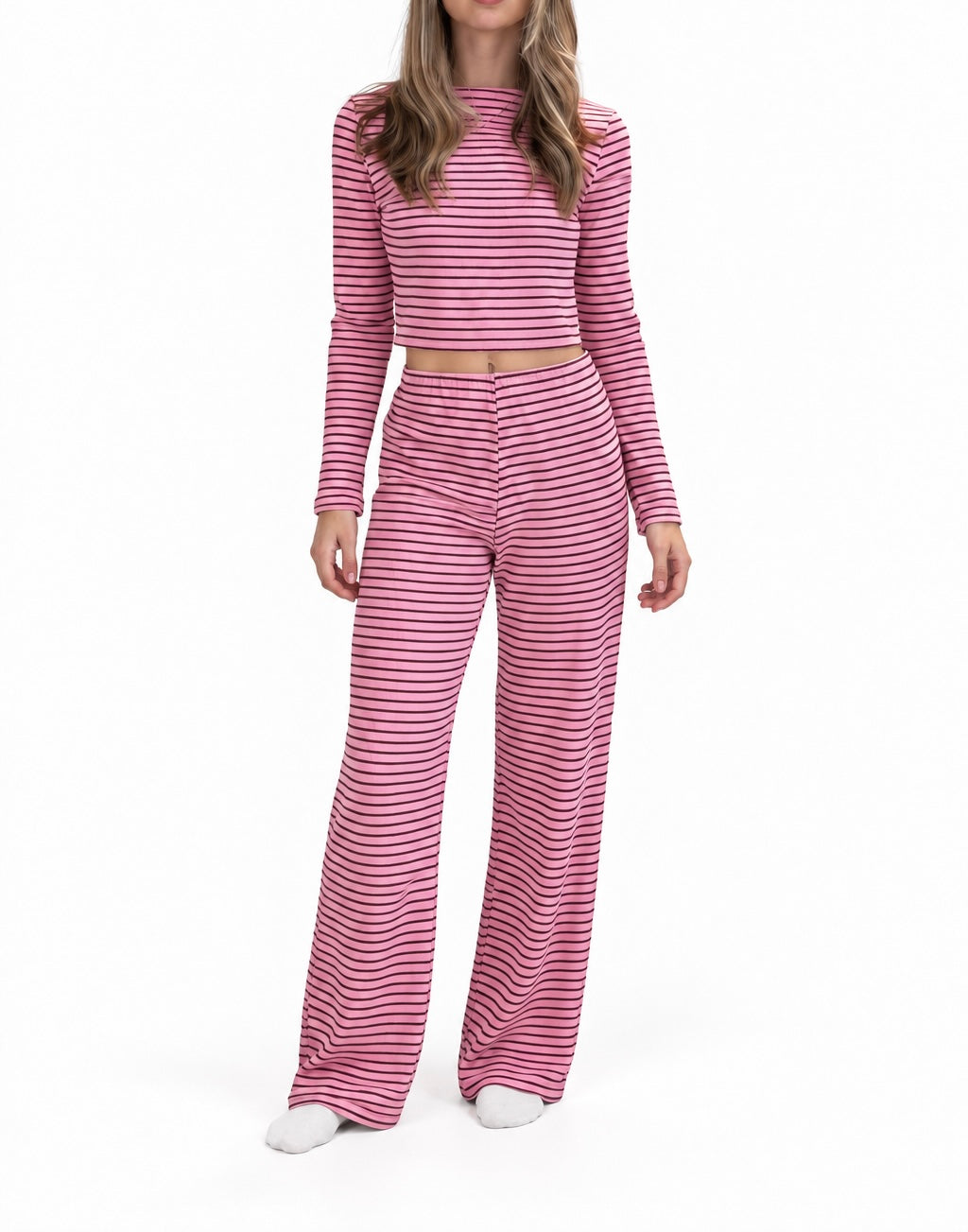 The Everyday Striped Lounge Set